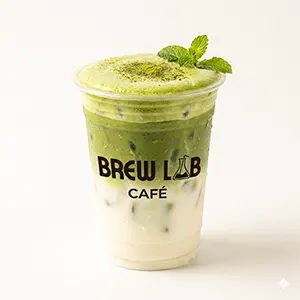COLD Matcha Ice Latte