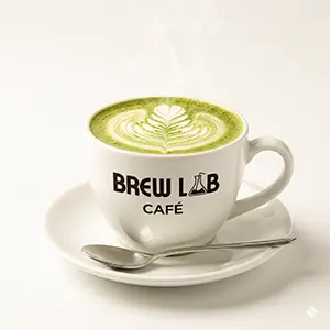 HOT Matcha Cream Coffee