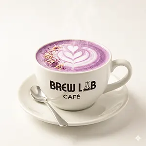 HOT Ube Latte
